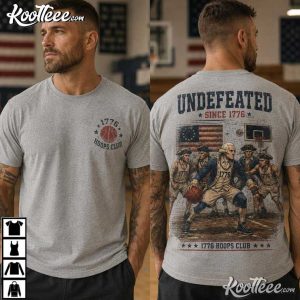Undefeated George Washington Basketball USA History T Shirt (1)