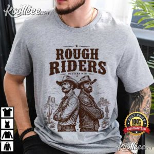 Old West Rough Riders Gay Western Cowboy T Shirt (2)