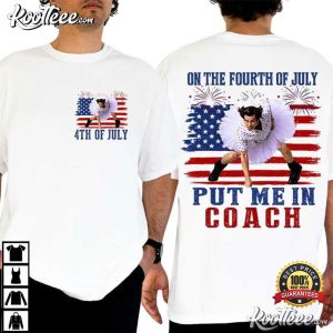 Ace Ventura Put Me In Coach 4th Of July Funny Patriotic American Flag T Shirt (1)
