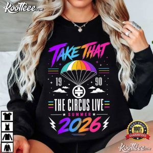 Take That The Circus Live 2026 Summer Music Festival T Shirt (4)
