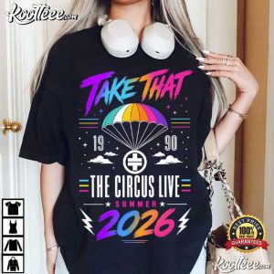 Take That The Circus Live 2026 Summer Music Festival T Shirt (2)