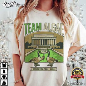Team Algae Funny Reflecting Pool Political Satire T Shirt (4)