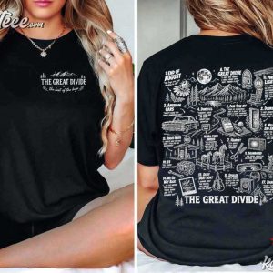 Noah Kahan The Great Divide Tour 2026 Fan American Country T Shirt (4)