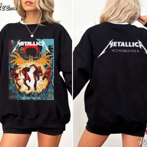 Metallica Dublin 2026 Night 1 M72 World Tour Concert T Shirt (2)