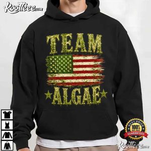 Team Algae Reflecting Pool Protest Flag Blue Promised Funny Political T Shirt (2)