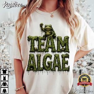 Team Algae Funny Pond Lover Reflecting Pond Frog T Shirt (1)