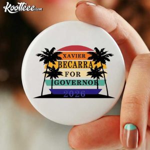Xavier Becerra For California Governor 2026 Pin Button (2)