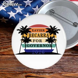 Xavier Becerra For California Governor 2026 Pin Button (1)