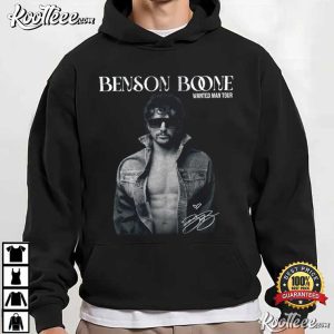 Benson Boone Wanted Man Tour 2026 Concert Music Fan Gift T Shirt (2)