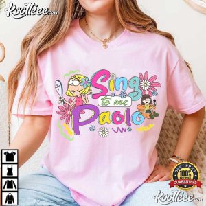 Disney Lizzie McGuire Sing To Me Paolo Floral Movie T Shirt (4)