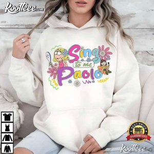 Disney Lizzie McGuire Sing To Me Paolo Floral Movie T Shirt (3)