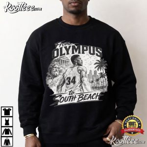 From Olympus To South Beach Greek Mythology Basketball T-Shirt From Olympus To South Beach Greek Mythology Basketball T Shirt (4)