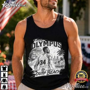 From Olympus To South Beach Greek Mythology Basketball T-Shirt From Olympus To South Beach Greek Mythology Basketball T Shirt (2)