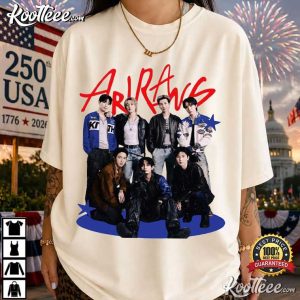 BTS Arirang Kpop Idol World Tour Concert Gift ARMY T Shirt (4)
