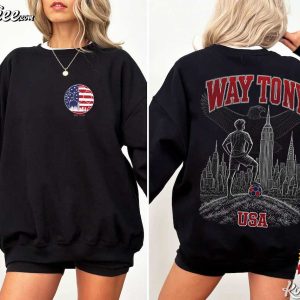 Way To NY USA Soccer Fan America T-Shirt Way To NY USA Soccer Fan America T Shirt (3)