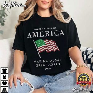Anti Fascism Making Algae Great Again Reflecting Pool Anti Trump T-Shirt