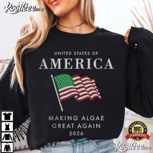 Anti Fascism Making Algae Great Again Reflecting Pool Anti Trump T Shirt (2)