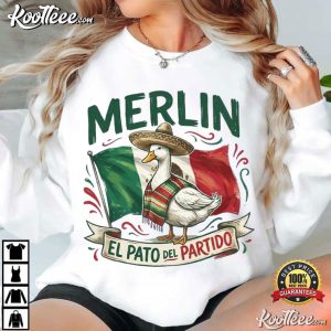 Mexico World Game Soccer Merlin The Duck T Shirt (1)