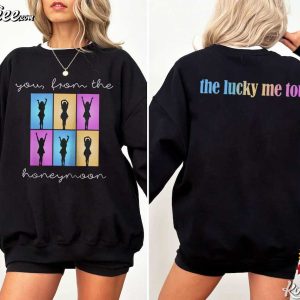 Hilary Duff The Lucky Me Tour You From The Honeymoon T Shirt (3)