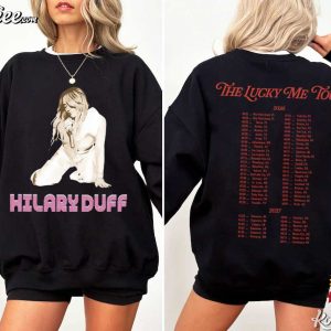 Hilary Duff The Lucky Me Tour Fan Merch T Shirt (1)