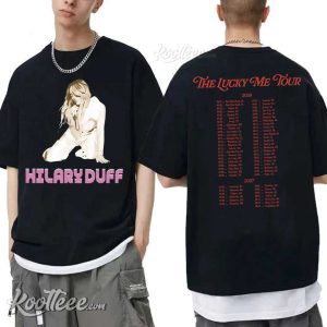Hilary Duff The Lucky Me Tour Fan Merch T Shirt (2)