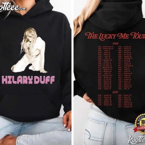 Hilary Duff The Lucky Me Tour Fan Merch T Shirt (3)