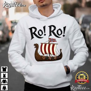 Ro Ro Norway Viking Ship Soccer Norwegian Fan T Shirt (2)