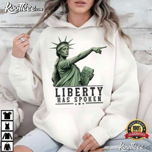 Sophie Cunningham Lady Liberty Pointing Patriotic Satire T Shirt (3)