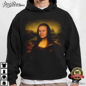 Erling Haaland Mona Lisa Funny Meme Soccer T-Shirt Erling Haaland Mona Lisa Funny Meme Soccer T Shirt (1)