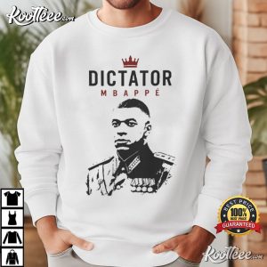 Dictator Mbappe Kylian Mbappe Admiral General Football T Shirt (2)
