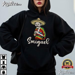 Smiguel Mexican Funny Sombrero Meme Hispanic Humor T Shirt (6)