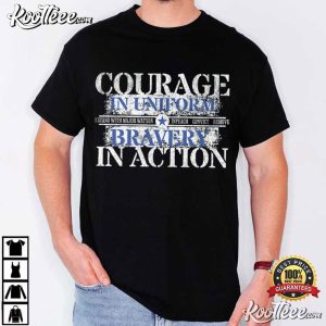 Courage And Bravery With Major Watson Patriotic Military Political Protest T S (1)