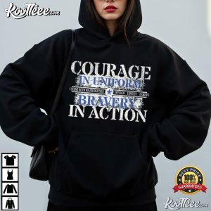 Courage And Bravery With Major Watson Patriotic Military Political Protest T-Shirt Courage And Bravery With Major Watson Patriotic Military Political Protest T (3)