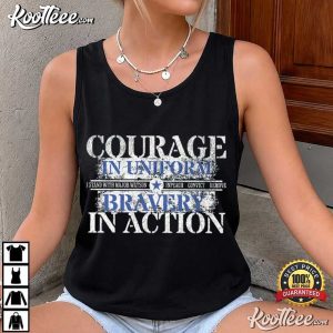 Courage And Bravery With Major Watson Patriotic Military Political Protest T-Shirt Courage And Bravery With Major Watson Patriotic Military Political Protest T (4)