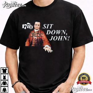 William Daniels 1776 Sit Down John Music T Shirt (4)