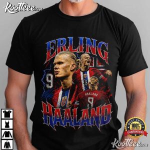 Erling Haaland Viking Vintage Soccer Norway Football T Shirt (1)