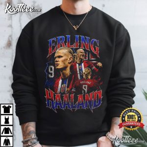 Erling Haaland Viking Vintage Soccer Norway Football T Shirt (2)