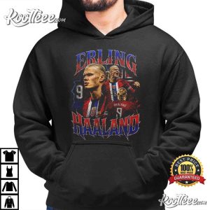 Erling Haaland Viking Vintage Soccer Norway Football T Shirt (3)