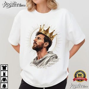 King Messi World Cup Champion Football T-Shirt King Messi World Cup Champion Football T Shirt (2)