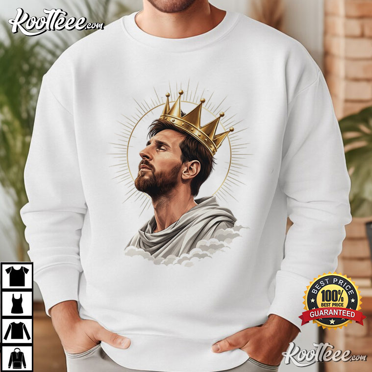 King Messi World Cup Champion Football T-Shirt King Messi World Cup Champion Football T-Shirt
