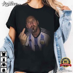 Lionel Messi World Cup Argentina Footballer T Shirt (1)