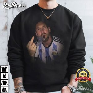 Lionel Messi World Cup Argentina Footballer T Shirt (2)
