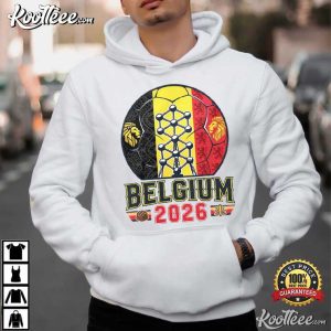Belgium World Soccer 2026 National Team T Shirt (2)