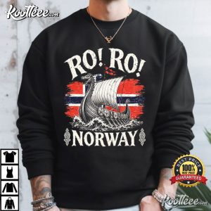 Ro Ro Norway Viking Longship Norway Flag Soccer T-Shirt Ro Ro Norway Viking Longship Norway Flag Soccer T Shirt (2)