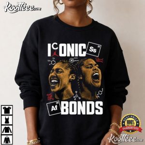 Sarah Strong And Azzi Fudd UConn Huskies Basketball Iconic Bonds T Shirt (3)