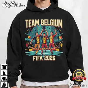 Team Belgium FIFA 2026 Soccer World Cup Fans T-Shirt Team Belgium FIFA 2026 Soccer World Cup Fans T Shirt (2)
