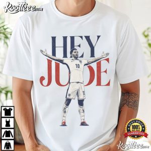 Jude Bellingham Inspired Football England Number 10 Soccer T Shirt (4)