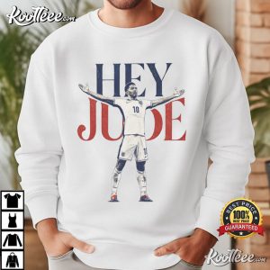 Jude Bellingham Inspired Football England Number 10 Soccer T Shirt (1)