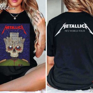 Metallica Bucharest Romania 2026 M72 World Tour Concert T Shirt (1)