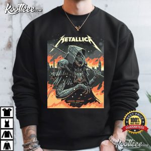 Metallica London England 2026 M72 World Tour Concert Night 2 T Shirt (4)